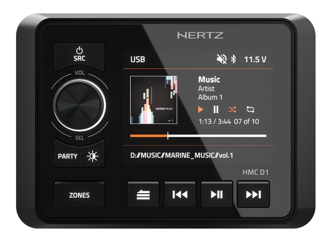 Пульт дистанционного управления Hertz HMC D1 Remote Control With Display - фото