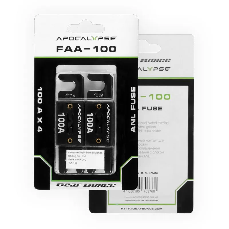 Предохранитель Deaf Bonce FAA 100, 100A  1шт - фото