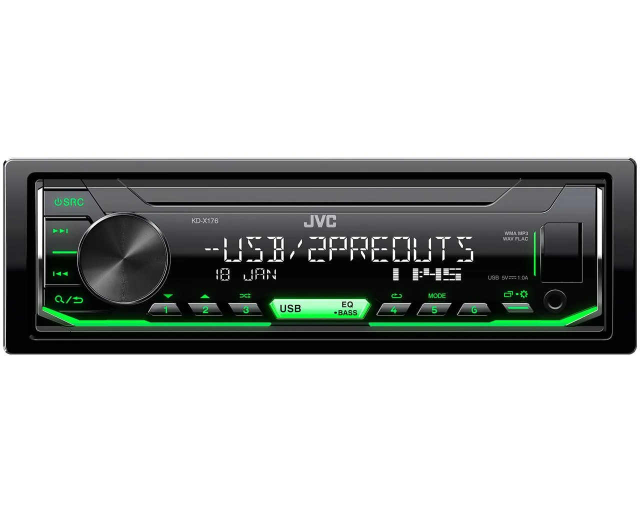 USB - ресивер JVC KD-X176 - фото