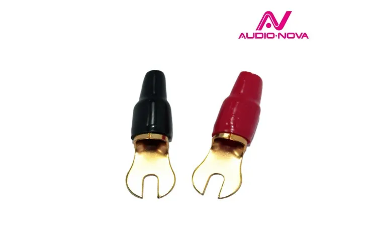 Клемма силовая "вилка" AUDIO NOVA ST4U6   - фото