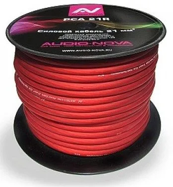 Силовой кабель AUDIO NOVA PCA 21R (1б-50м)(1м) - фото