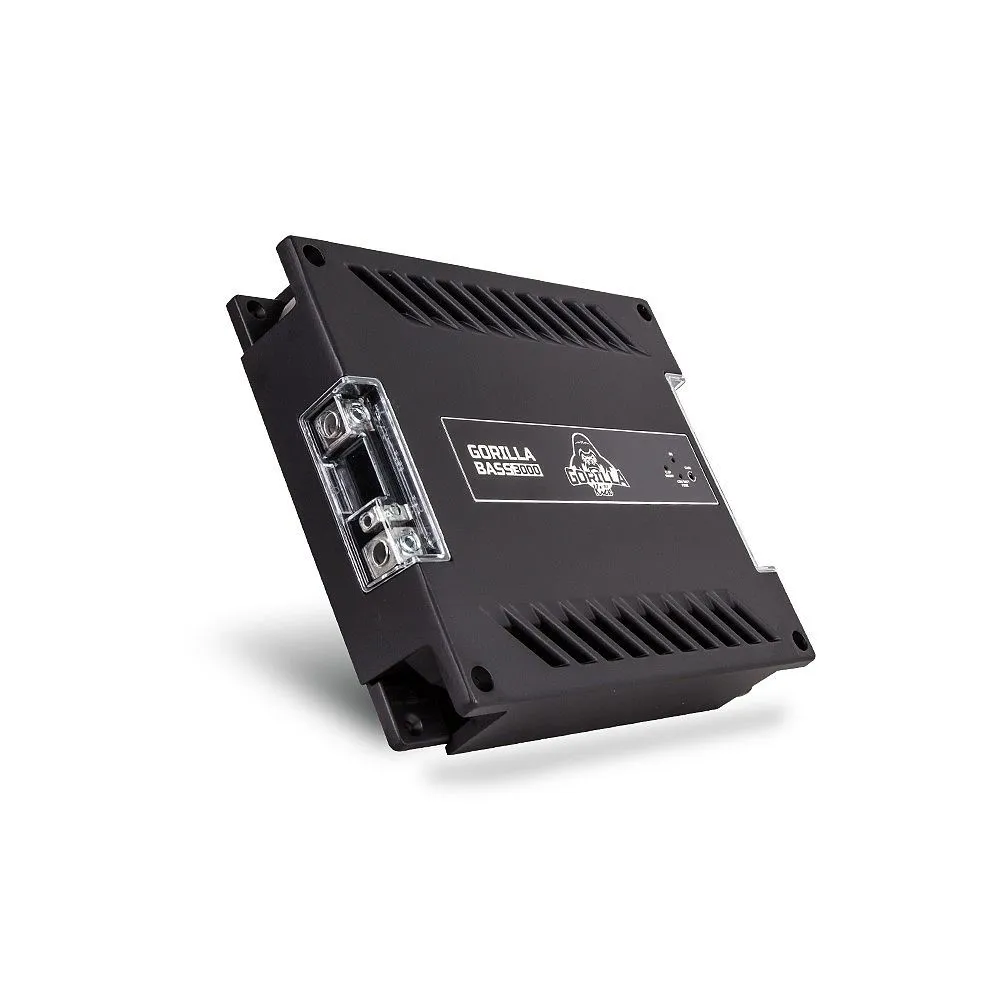 Усилитель 1-канальный Gorilla Bass by Kicx 3000 - фото Усилитель 1-канальный Gorilla Bass by Kicx 3000 - фото