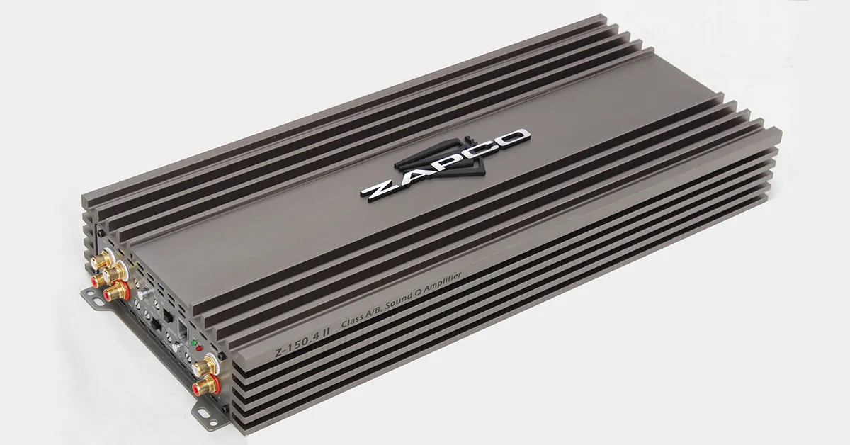 Усилитель 4-канальный Zapco Z-150.4 II - фото
