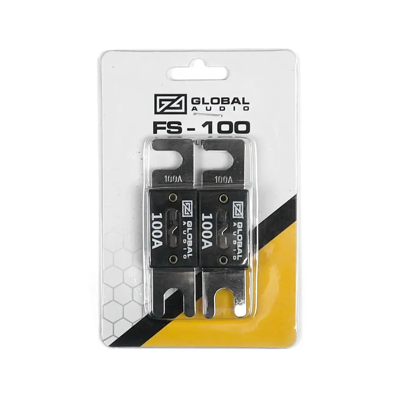 Предохранитель Global Audio FS-100, 100A  (1уп.- 2шт.) - фото Предохранитель Global Audio FS-100, 100A  (1уп.- 2шт.) - фото