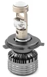 Комплект диодных линз MTF Light MicroLENS H4/H19 12/24V 55W 6000K 4000LM - фото