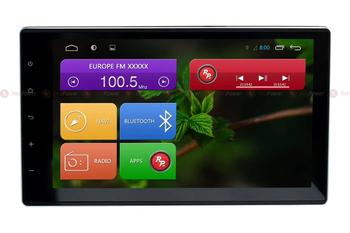 Автомагнитола RedPower 31186 IPS Toyota Hilux 8 2015+ - фото