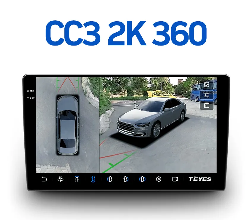 Головное устройство Teyes CC3 2К 360 6/128 Universal 9" (НЕ ВЫБИРАТЬ) - фото