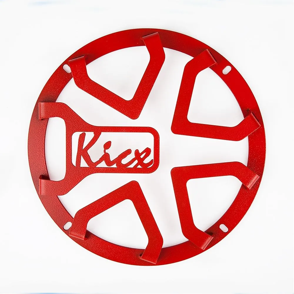 Защитная сетка (гриль) Kicx 8А (красный) - фото