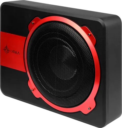 Сабвуфер активный в корпусе УРАЛ ПМН-1 "Черная Вдова" - фото