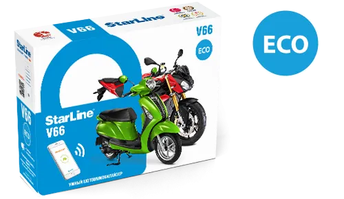 Мотоиммобилайзер StarLine V66 ECO - фото