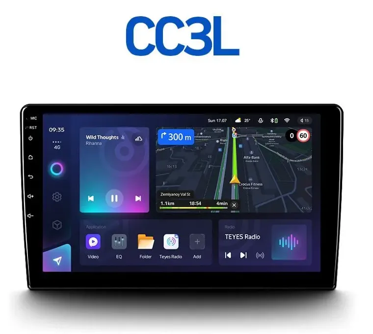 ШГУ Teyes CC3L 4/32 GB Mitsubishi Outlander 3 GF0W GG0W 2012-2018, 10.2" - фото