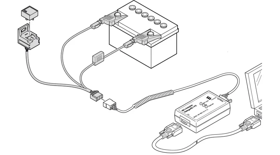 Жгут проводов для программирования IPCU-реле - фото