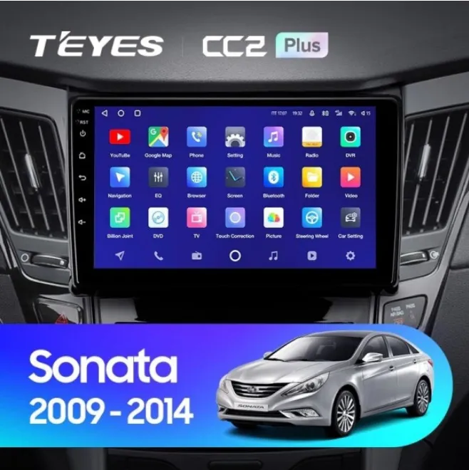 ШГУ Teyes CC2L Plus 1/16 GB Hyundai Sonata YF 2009-2014 - фото
