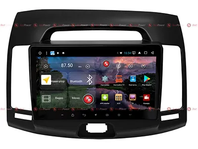 Автомагнитола RedPower 51092 R IPS DSP Hyundai Elantra 4 Old (2006-2010) черная - фото