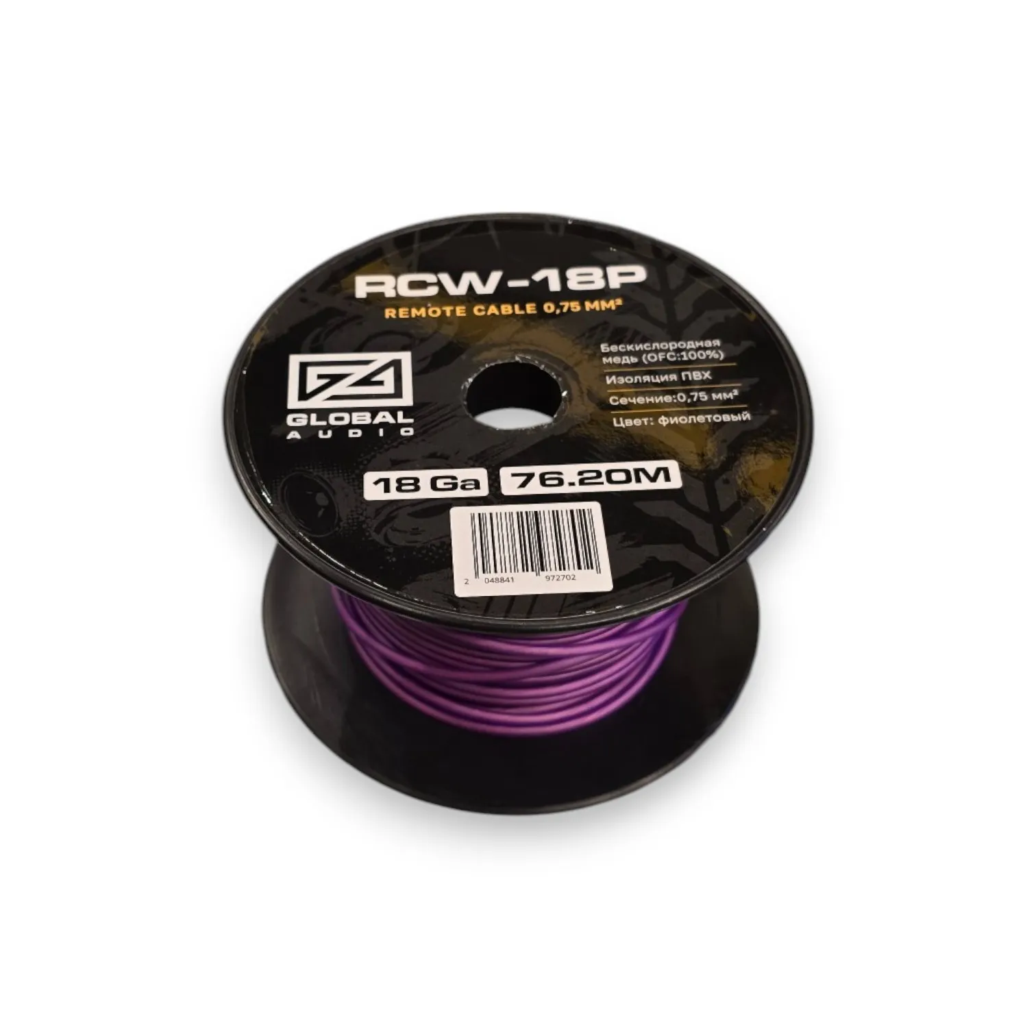 Монтажный кабель Global Audio RCW-18BE (1б-76,2м) (1м) - фото