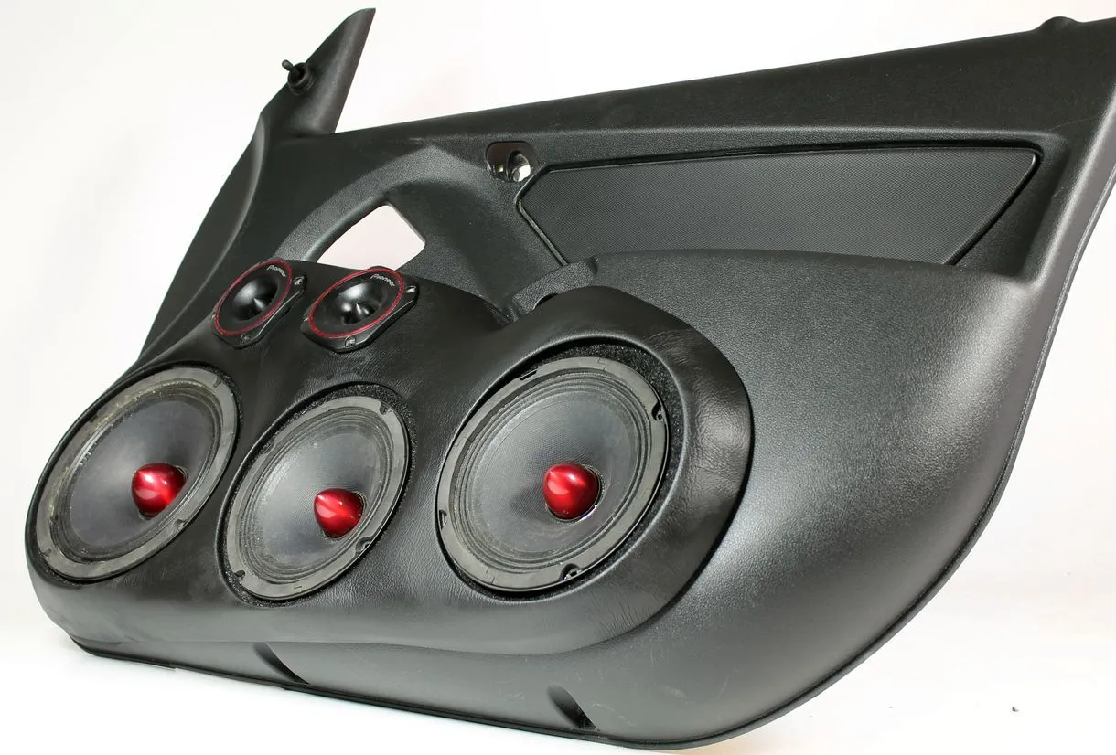 Комплект дверных подиумов для автомобиля Granta (винил стандарт) 20"x16"x16"Рупор хРупор - фото