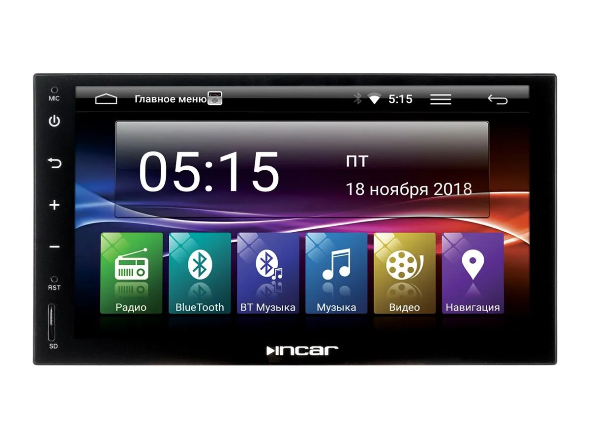 ШГУ INCAR AHR-7680 Android 7.0/ 1024*600,wi-fi - фото