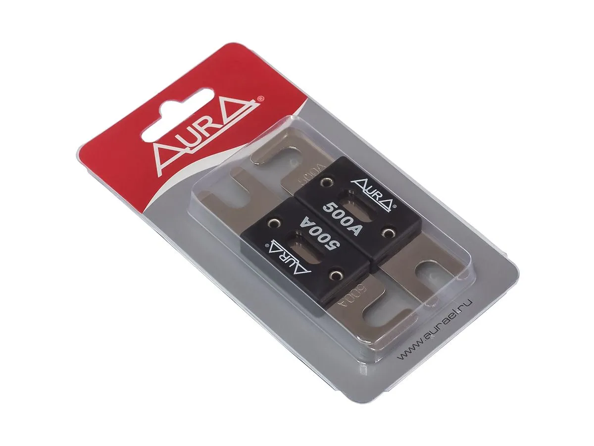 Предохранитель Aura FAL-N501 ANL 500A (2шт) - фото Предохранитель Aura FAL-N501 ANL 500A (2шт) - фото