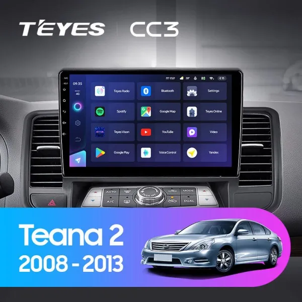 ШГУ Teyes CC3 3/32 GB Nissan Teana J32 2008-2013 - фото