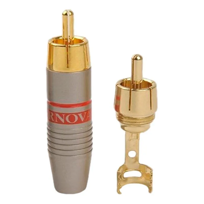 Разъем Tchernov Cable RCA Plug Junior (Red) - фото