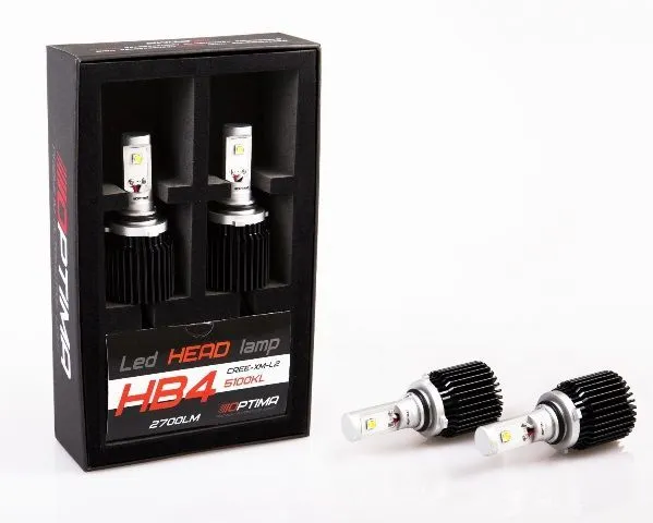 Светодиодные лампы Optima Premium HB4(9006) CREE-XM-L2 3600 LM 9-36V 5100K - фото