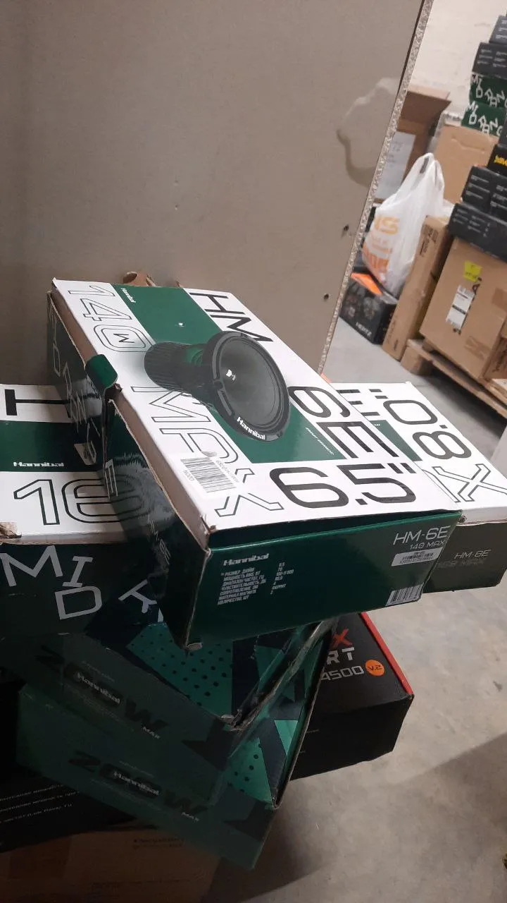 СЧ динамики Deaf Bonce Hannibal HM-6E (повреждение упаковки) - фото