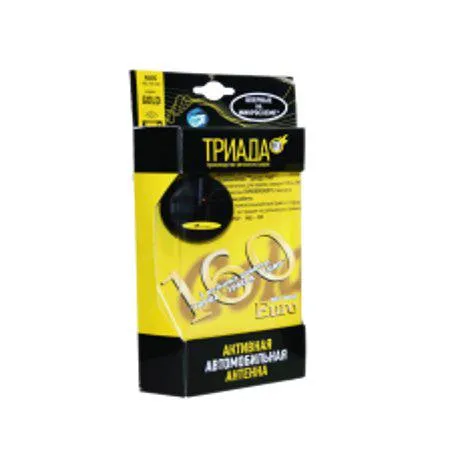 Антенна активная"Триада-160 GOLD EURO"на спец.помехозащ.микросхеме,3режима - фото