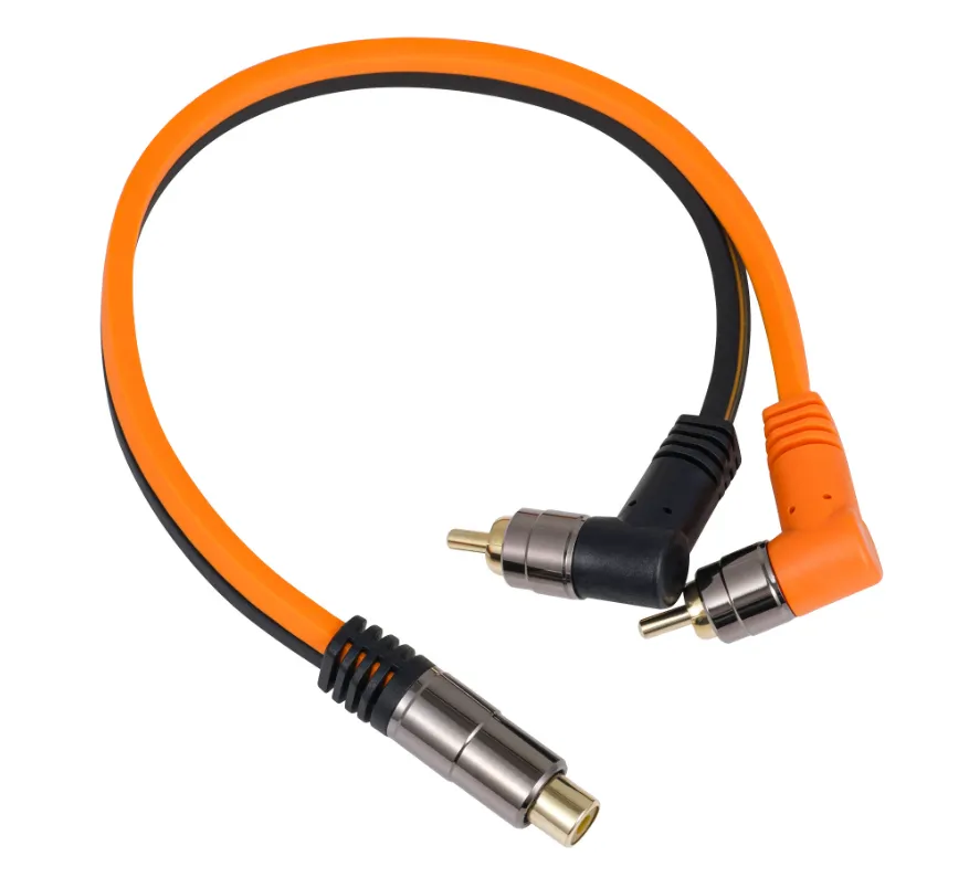 Межблочный кабель DL Audio Raven YRCA 1F2M - фото