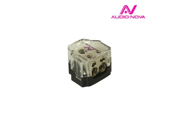 Дистрибьютор питания AUDIO NOVA DB14S вход 1x0Ga выход 2x4Ga - фото