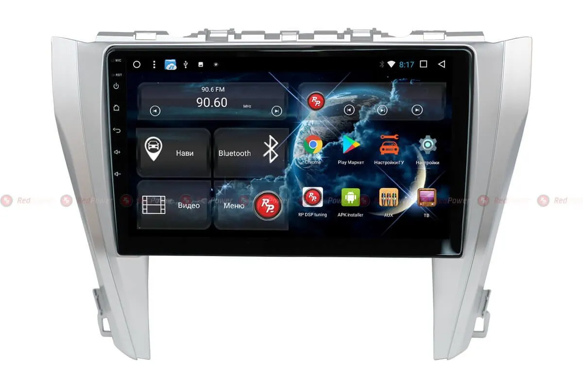 Автомагнитола RedPower 51231 R IPS DSP Toyota Camry XV55 Рестайлинг 2014-2017 - фото