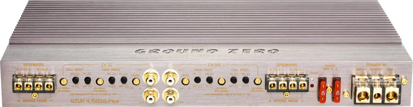 Усилитель 4-канальный Ground Zero GZUA 4.150SQ-PLUS - фото