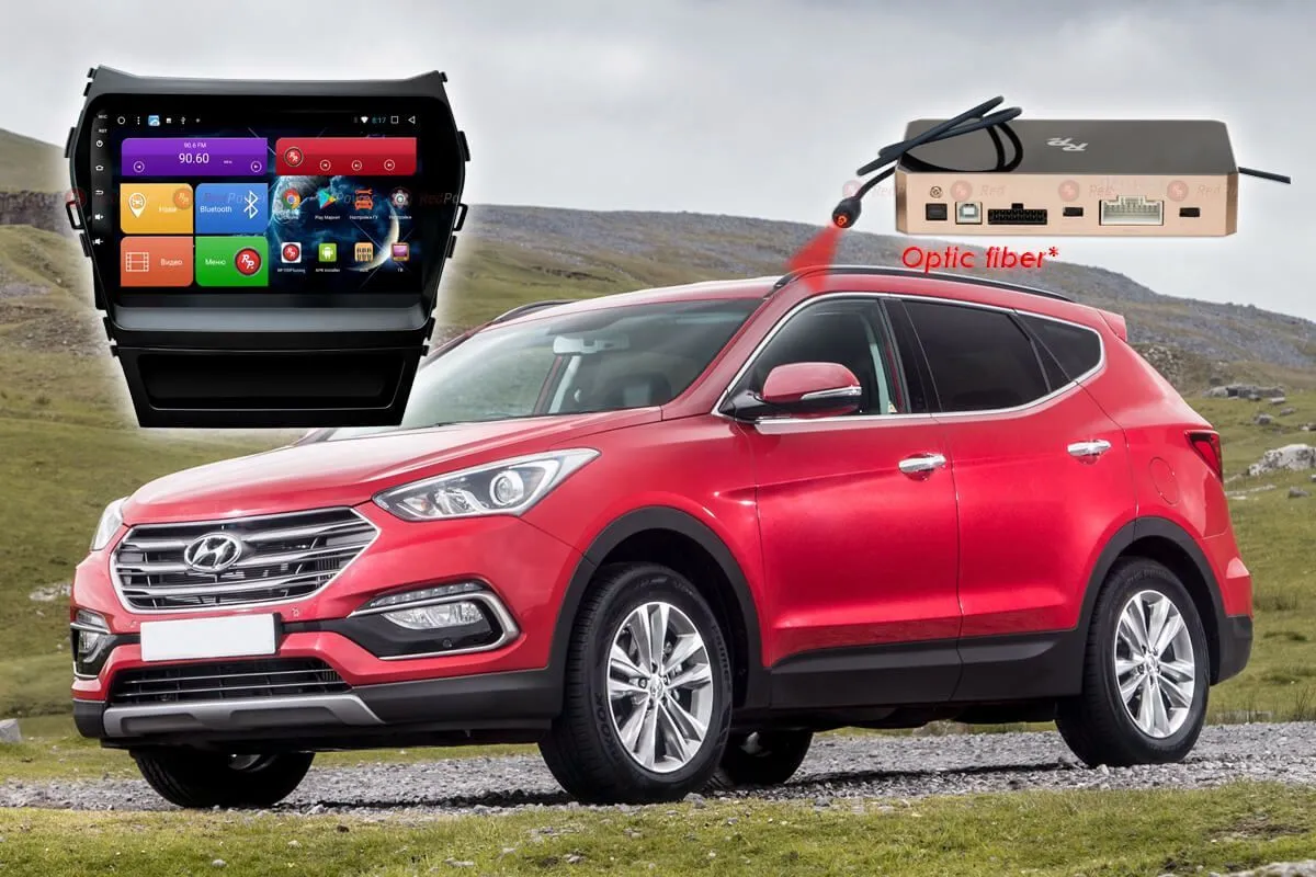 Автомагнитола RedPower 51210 R IPS DSP Hyundai Santa Fe III DM (2012-2018) - фото