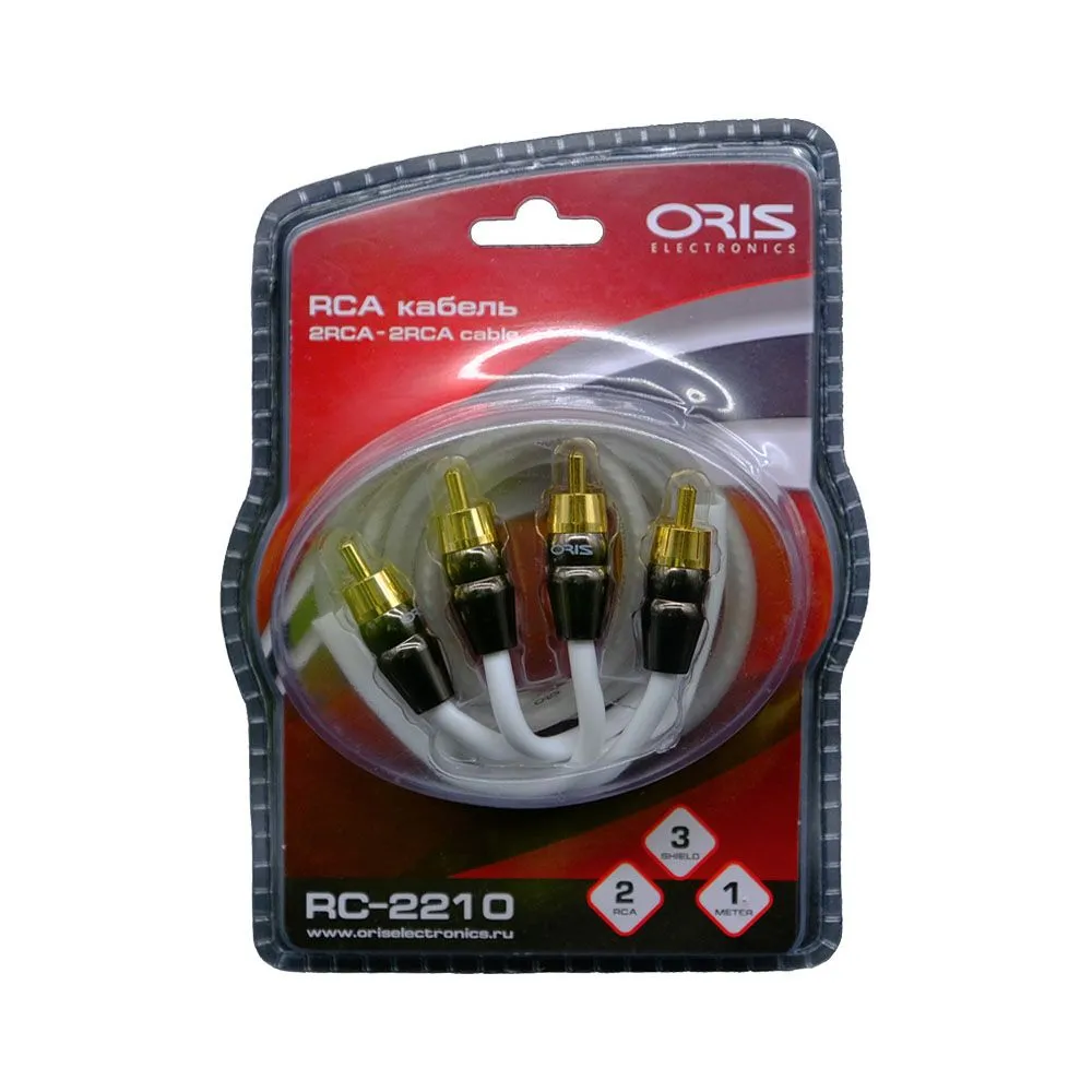 Межблочный кабель ORIS RCA RC-2210 - фото Межблочный кабель ORIS RCA RC-2210 - фото