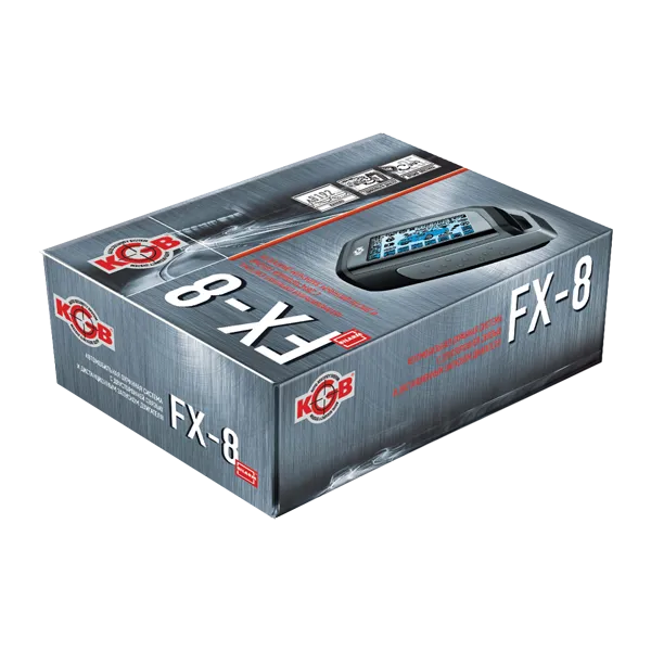 Автосигнализация KGB FX-8 VER. 2 - фото Автосигнализация KGB FX-8 VER. 2 - фото