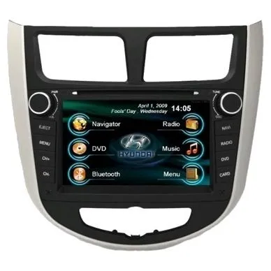 ШГУ INCAR CHR-2211 (Hyundai SOLARIS) DVD 2din - фото