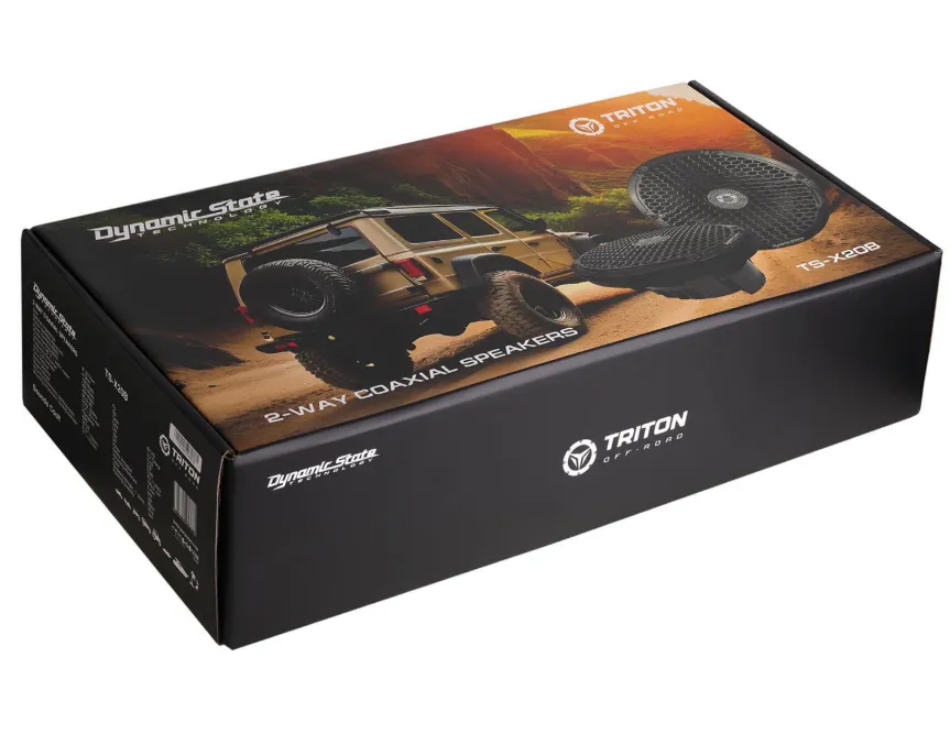 Акустика коаксиальная Dynamic State TRITON TS-X20B Black - фото