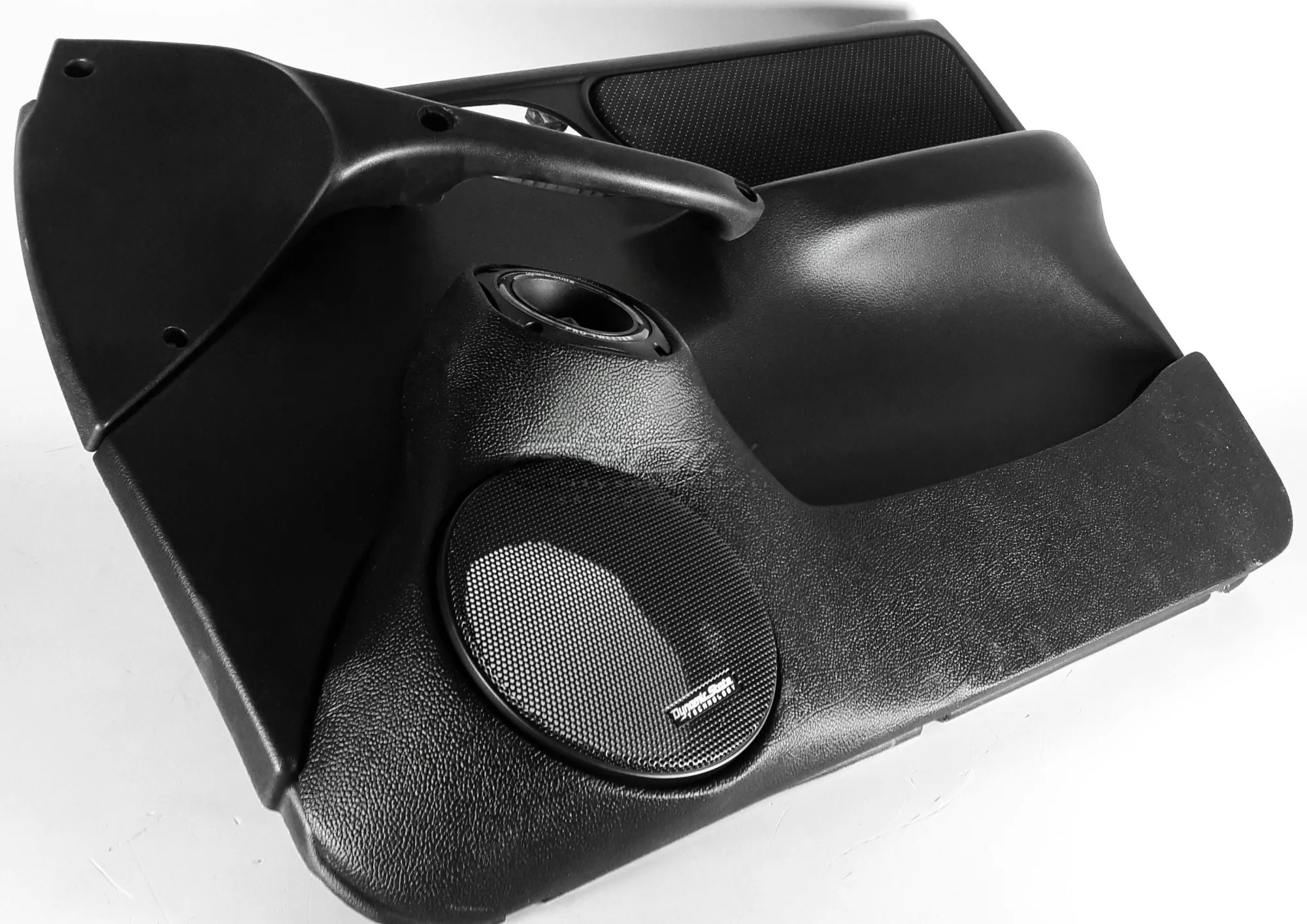 Комплект дверных подиумов Нива ШЕВРОЛЕТ (винил люкс) 16"хРупор - фото