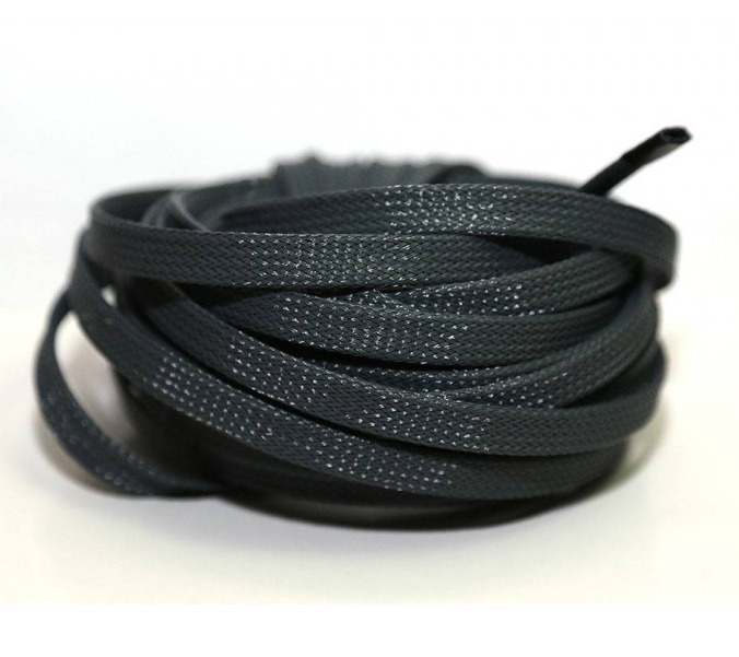 Защитная кабельная оплетка Global Audio PCB-8BK черная (1б-50м) (1м) - фото
